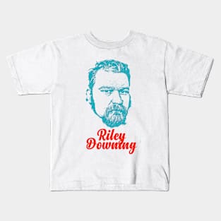 Retro Riley Downing Overprint Kids T-Shirt